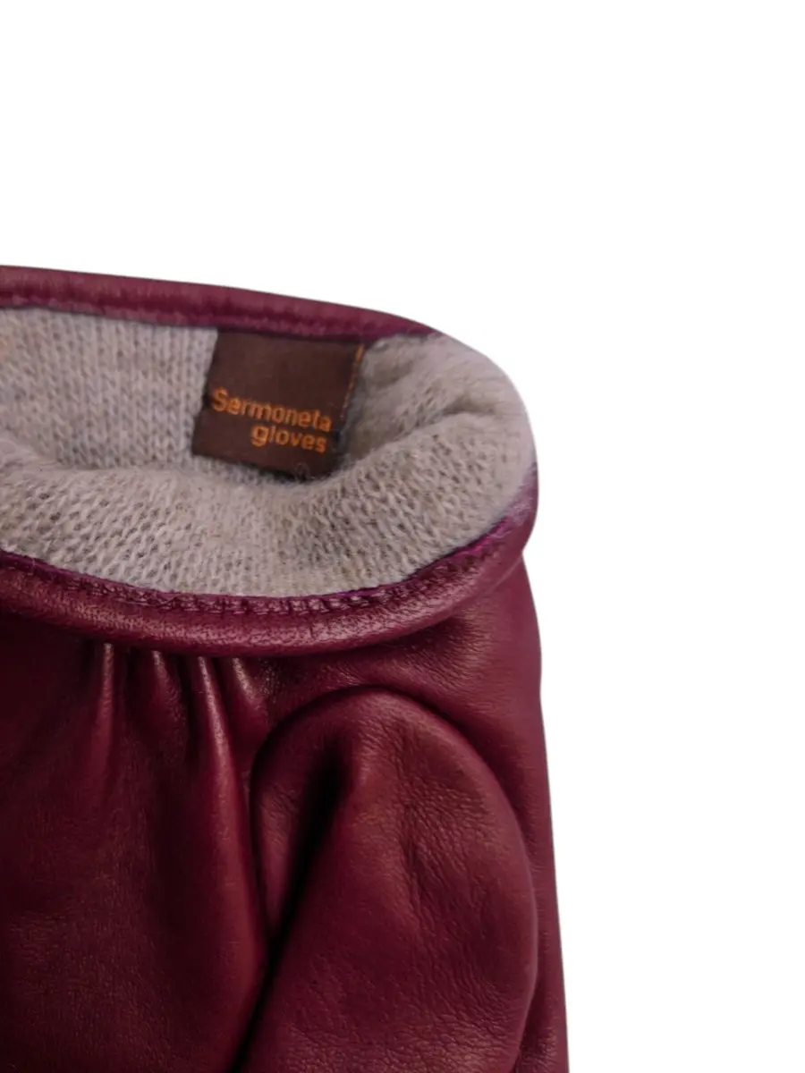 Перчатки кожаные