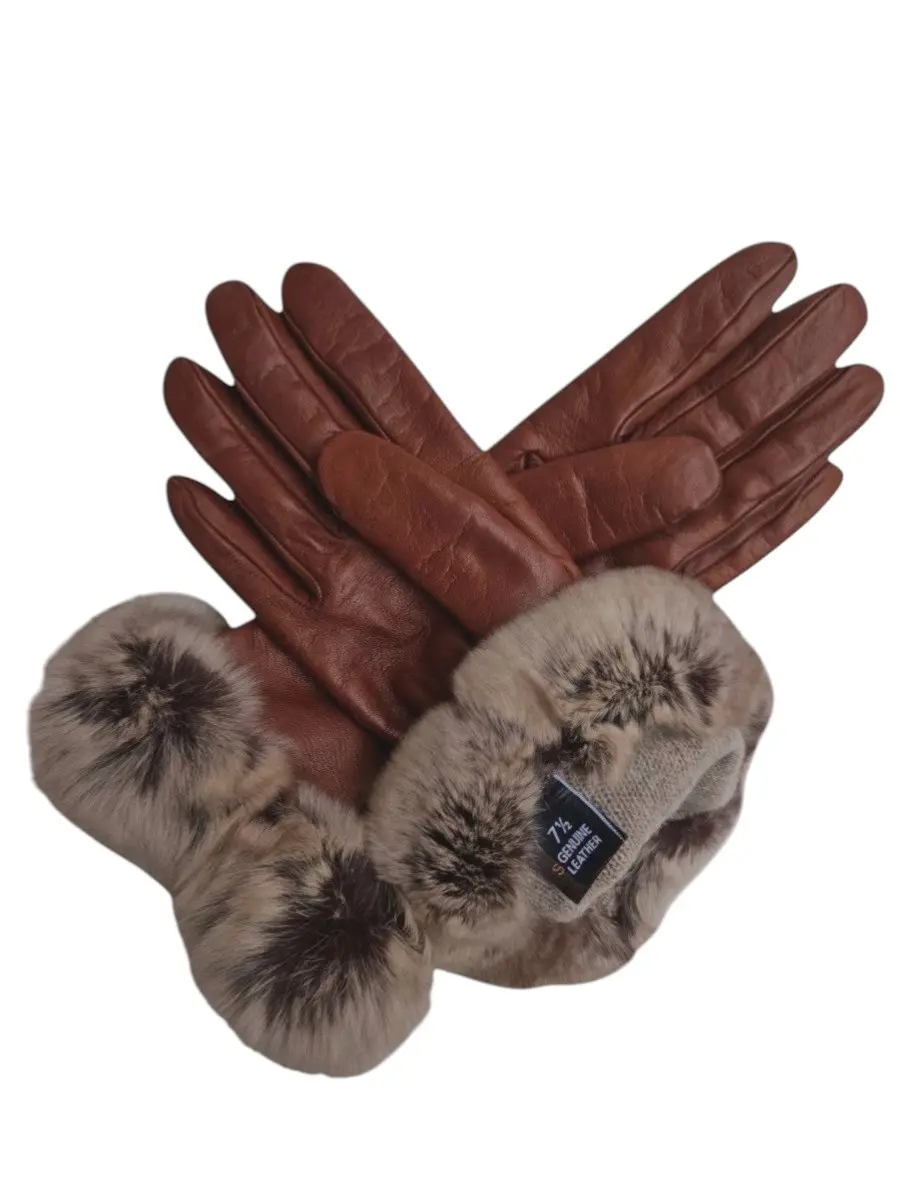 Перчатки кожаные