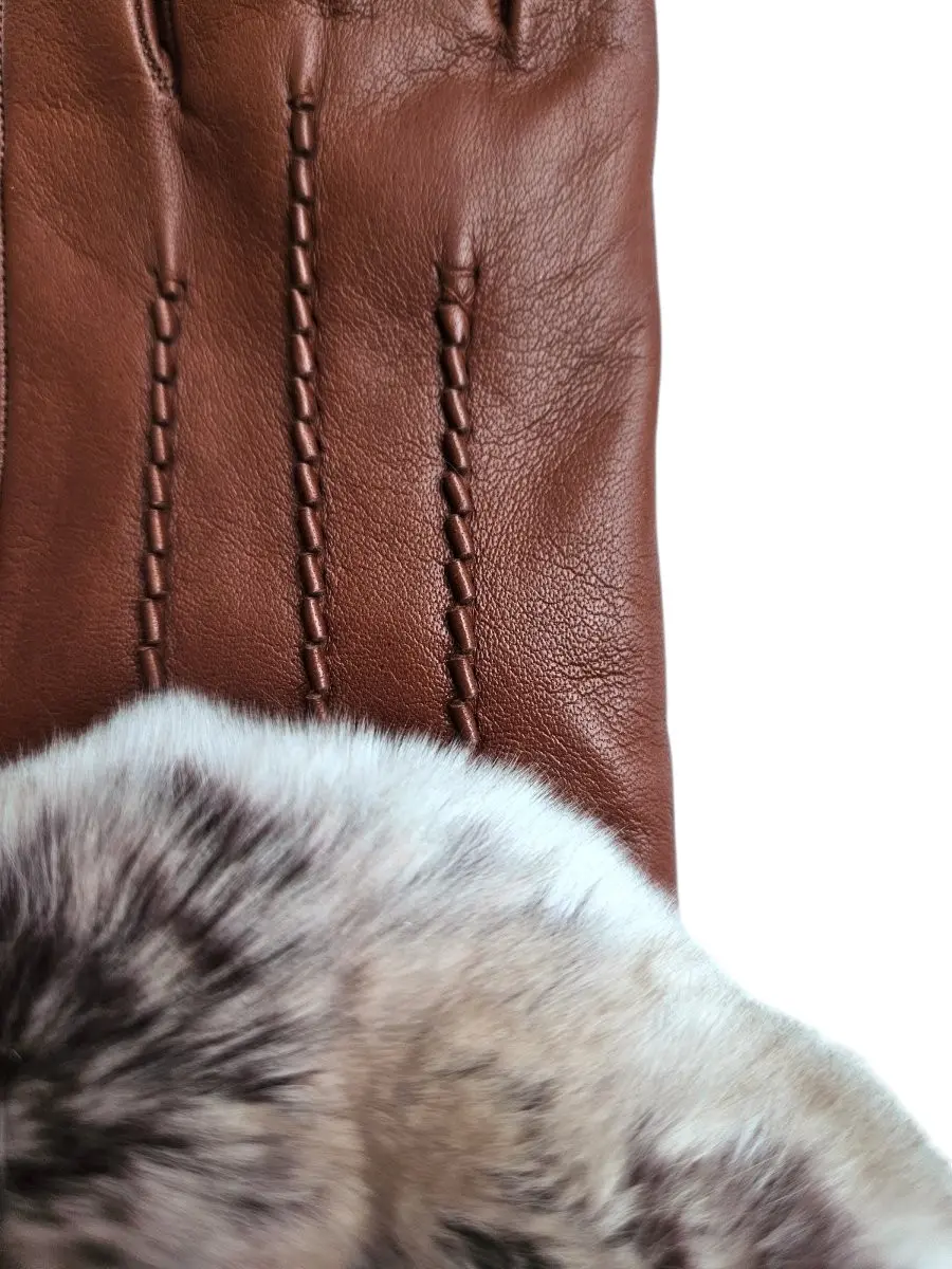 Перчатки кожаные