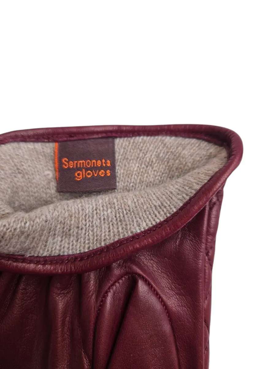 Перчатки кожаные