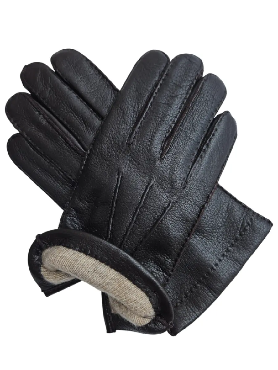 Перчатки кожаные