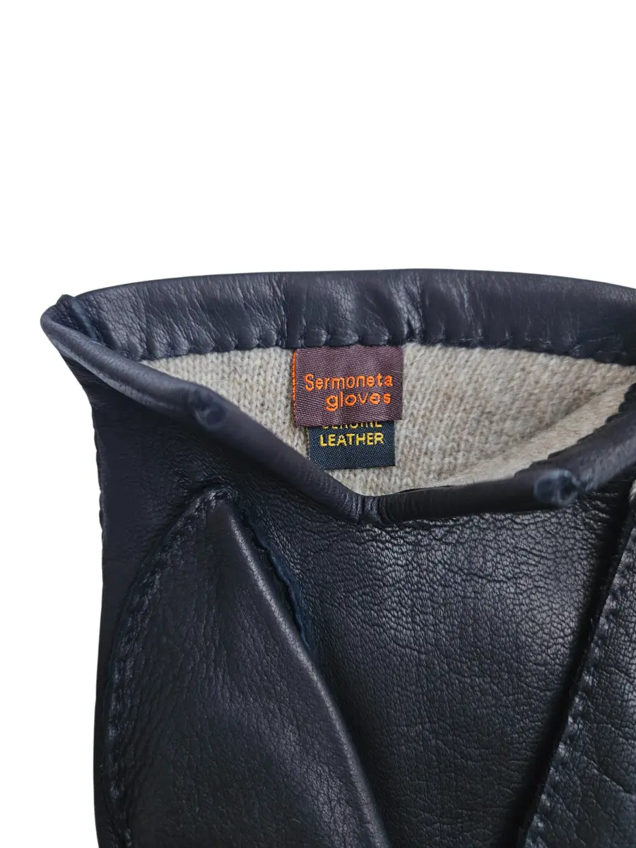 Перчатки кожаные