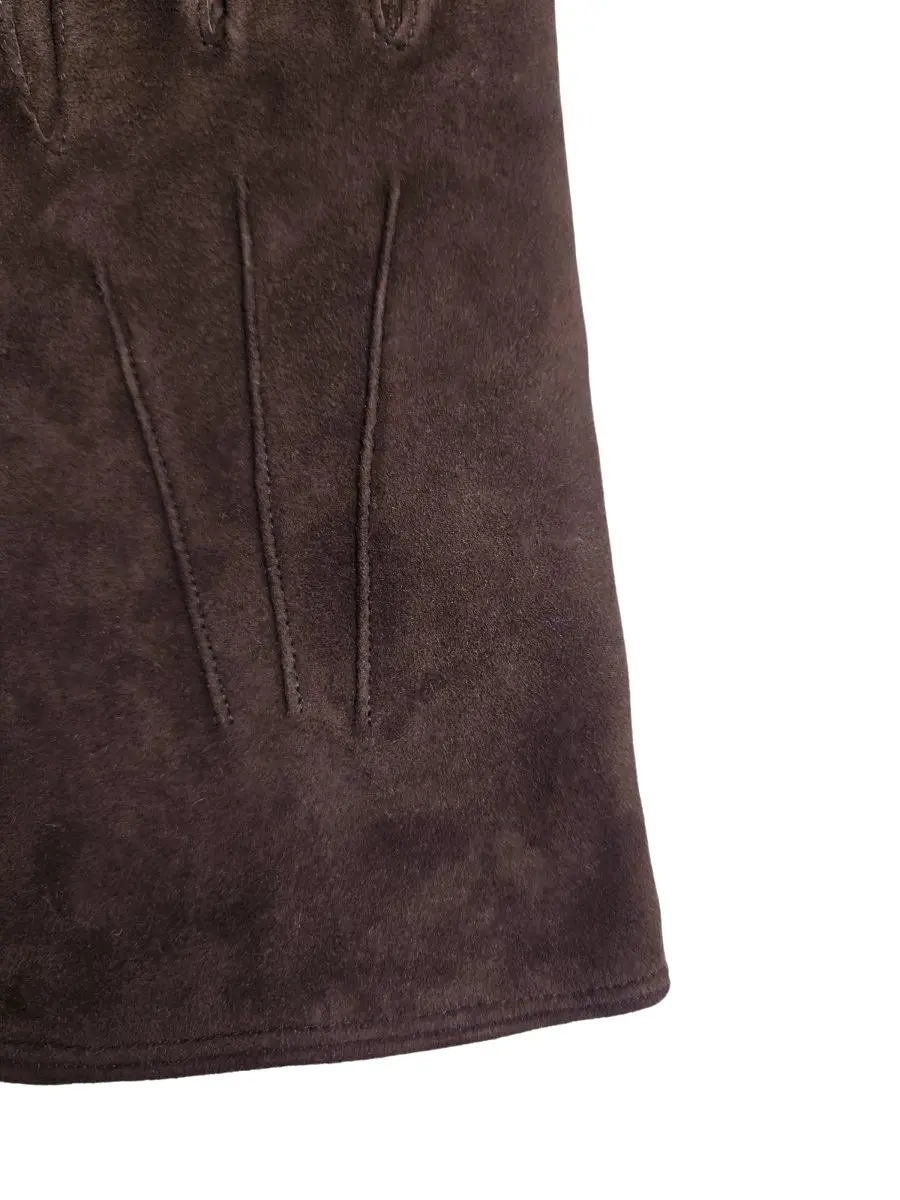 Перчатки замшевые