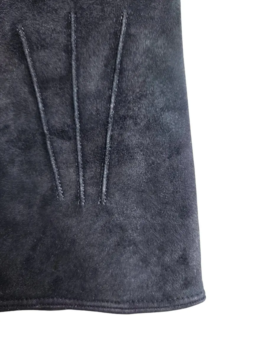 Перчатки замшевые