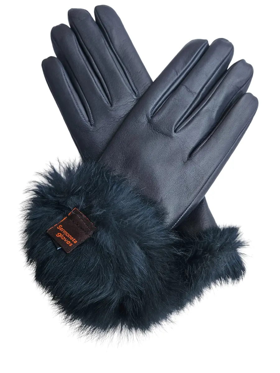 Перчатки кожаные