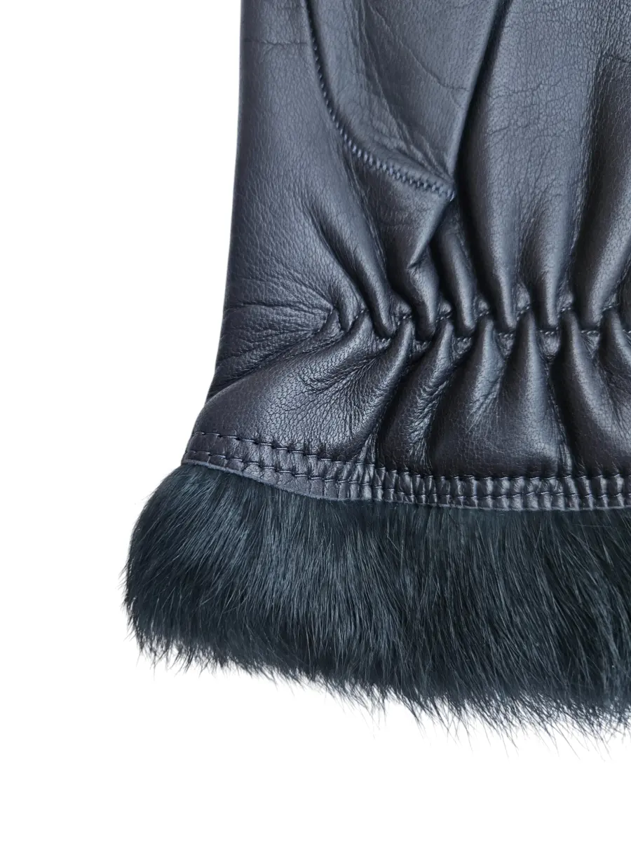 Перчатки кожаные