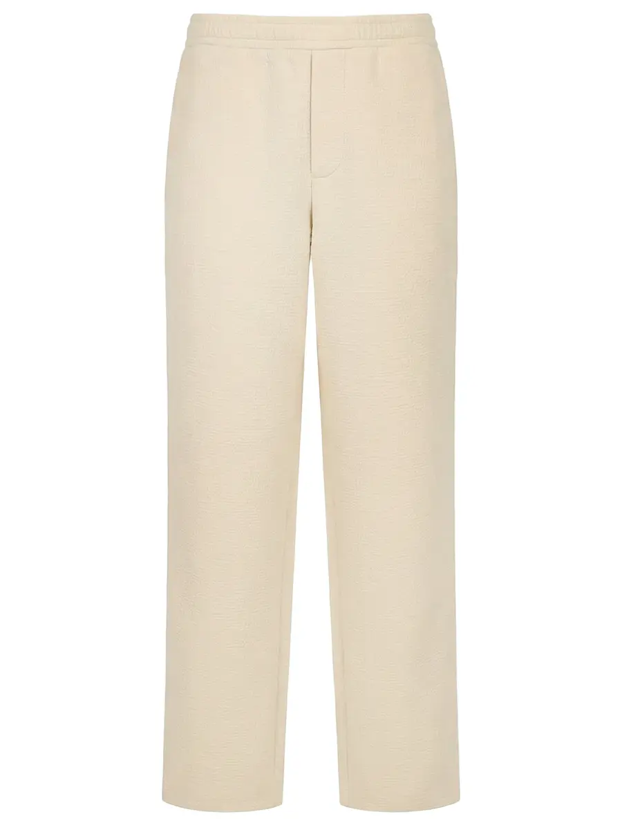 Брюки однотонные