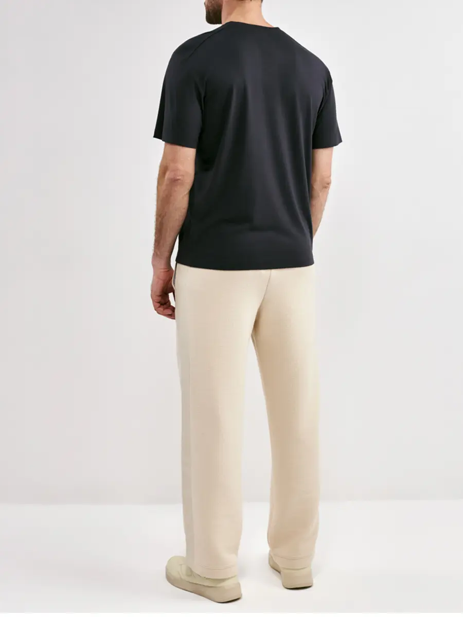 Футболка из хлопка и вискозы