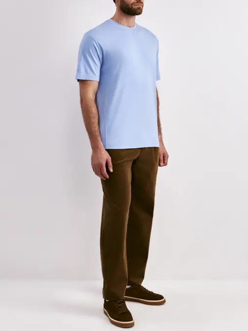 Футболка из хлопка и вискозы EDDER