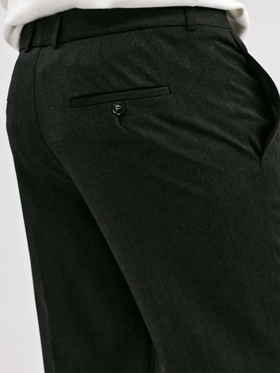 Брюки из шерсти и вискозы