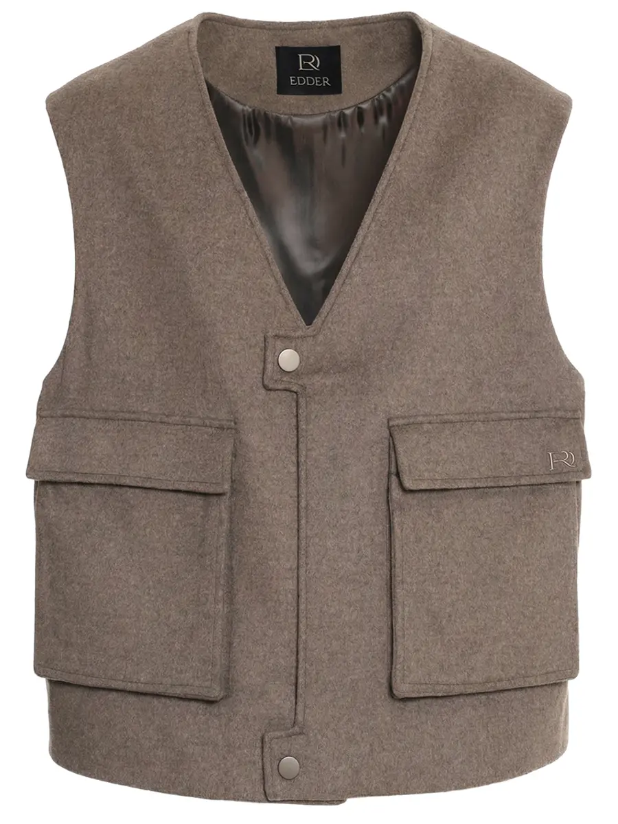 Жилет шерстяной