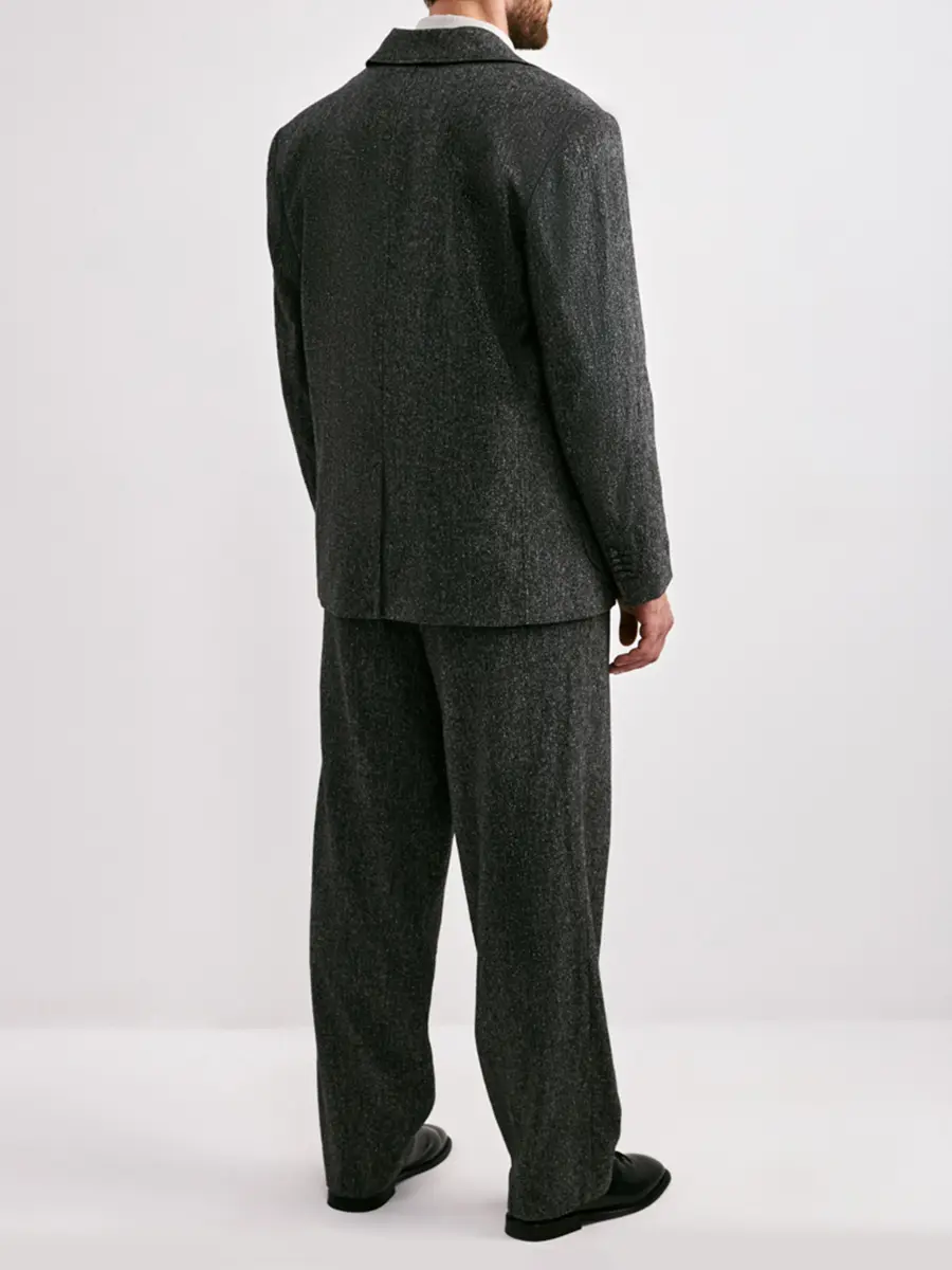 Пиджак из шерсти и шелка