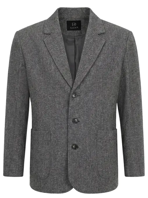 Пиджак из шерсти и шелка EDDER