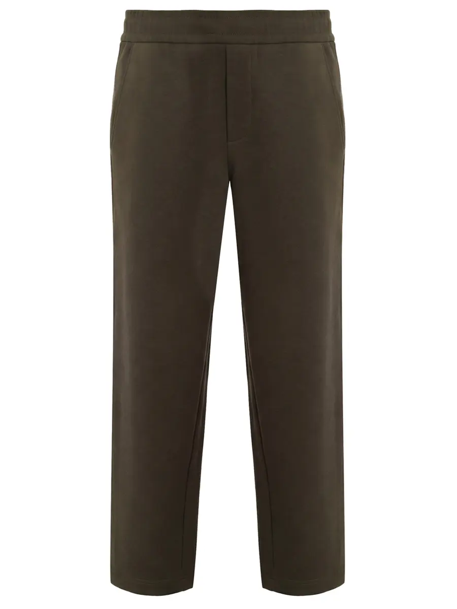 Брюки из хлопка и вискозы