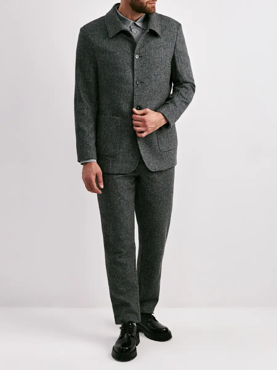 Пиджак шерстяной