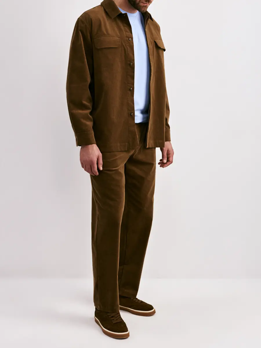 Рубашка вельветовая