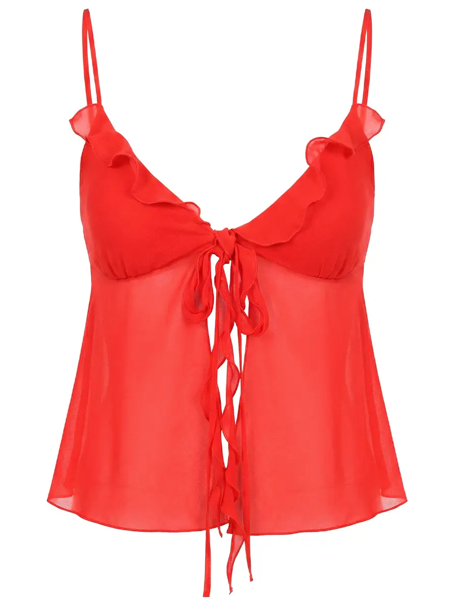 Топ шелковый