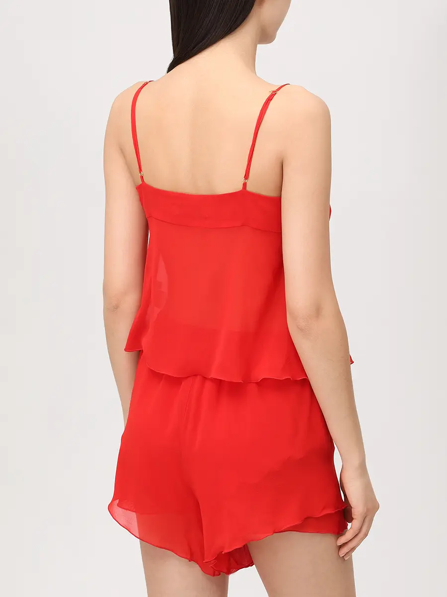 Топ шелковый