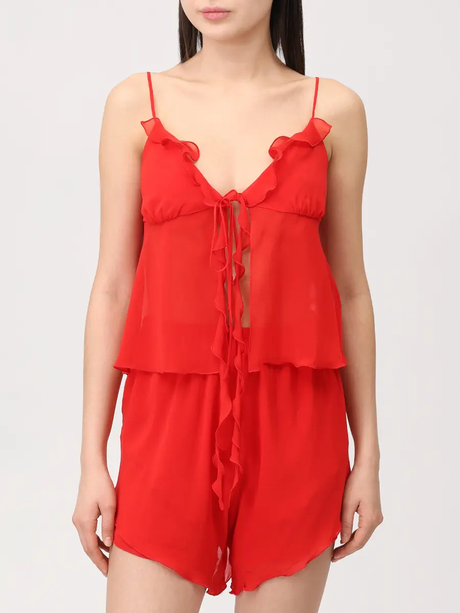 Топ шелковый