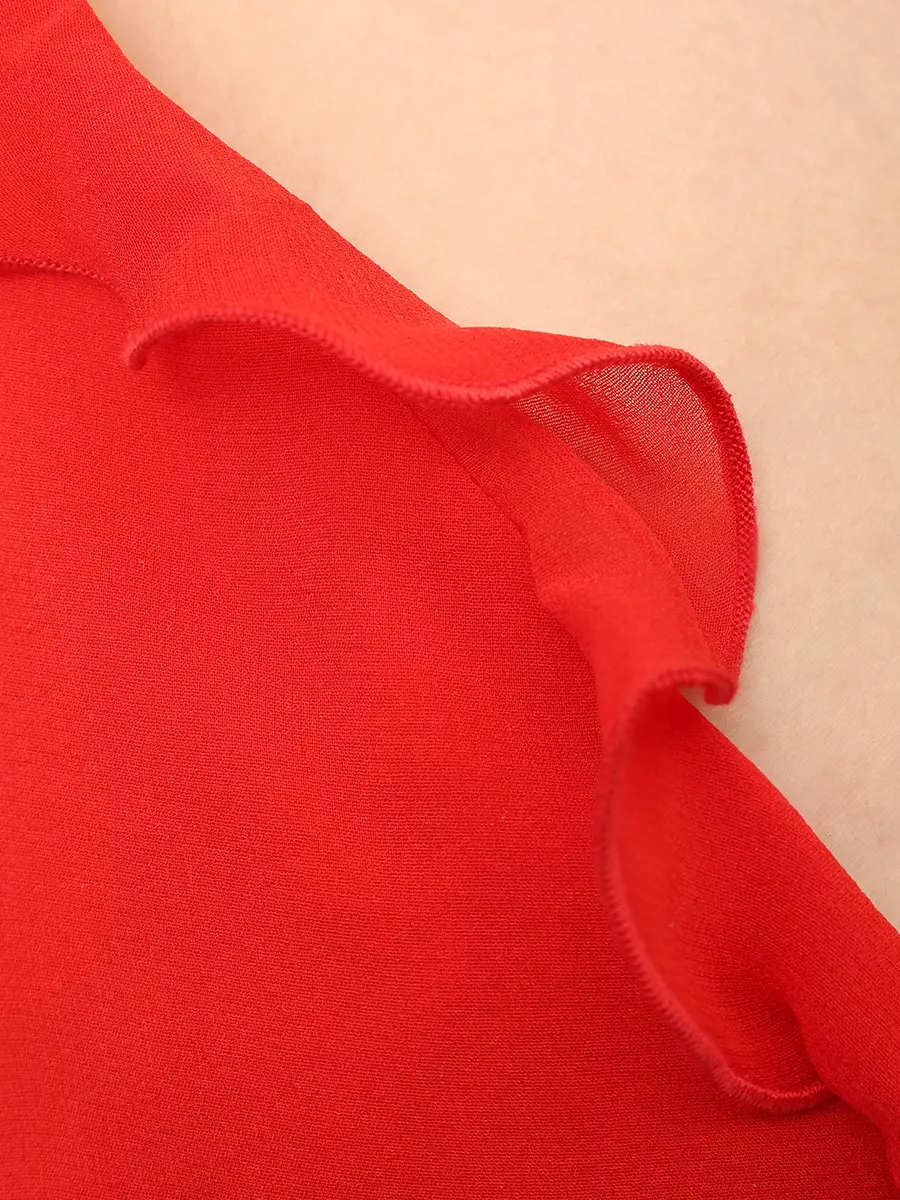 Топ шелковый