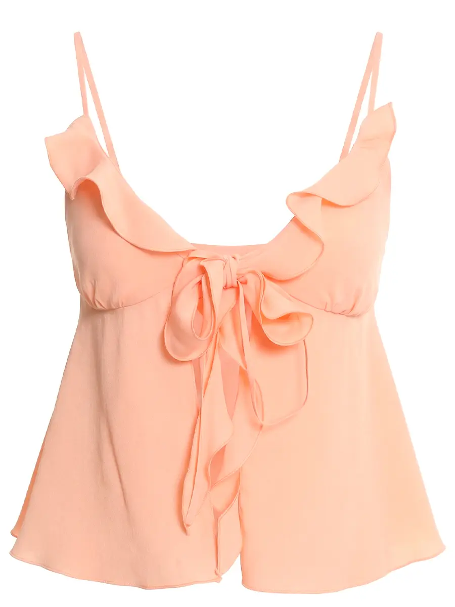 Топ шелковый