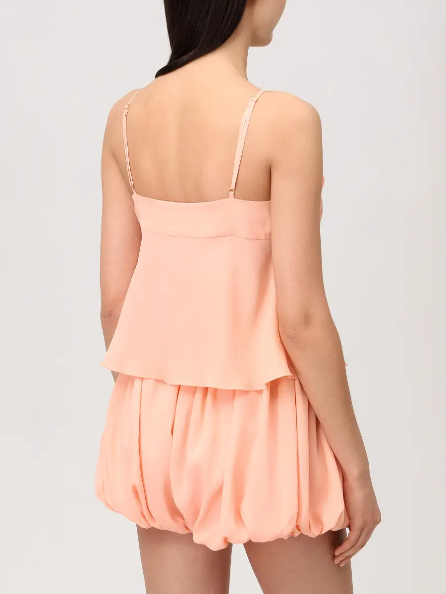 Топ шелковый