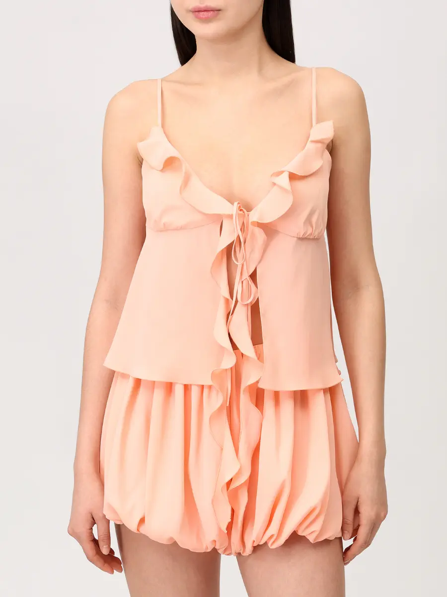 Топ шелковый