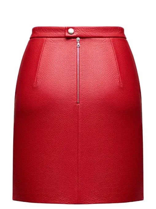 Юбка кожаная ST. ERME