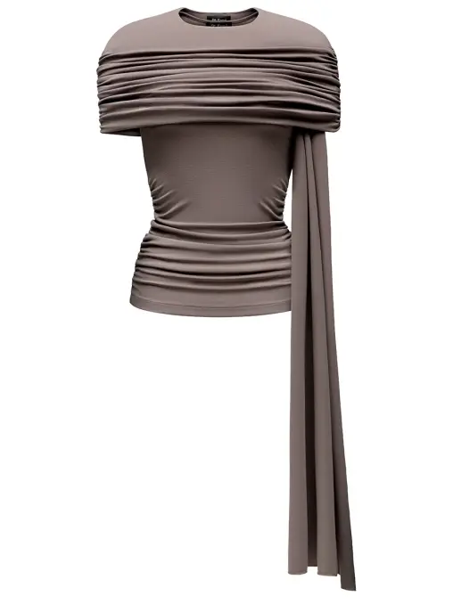 Топ из вискозы ST. ERME