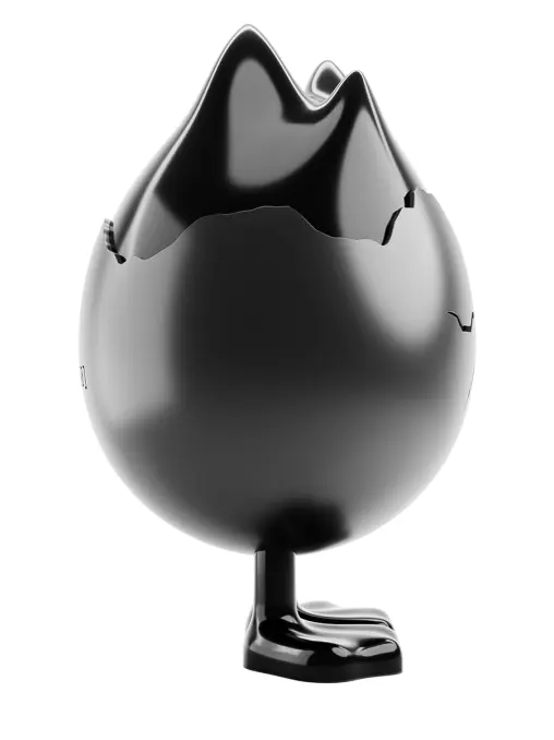 Статуэтка декоративная BADEGG THE UGLY DUCK