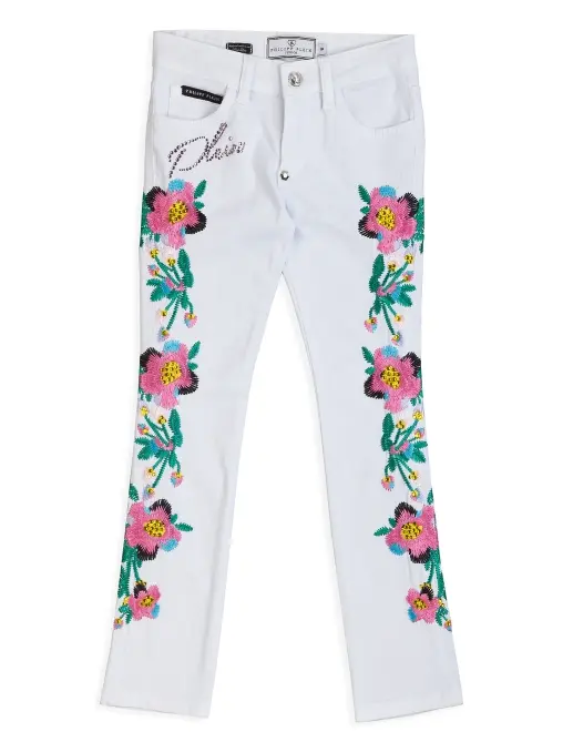 Джинсы хлопковые PHILIPP PLEIN