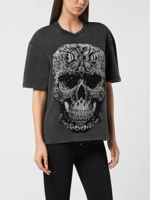 Футболка хлопковая PHILIPP PLEIN