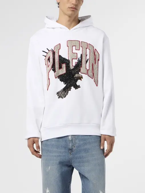 Худи хлопковое PHILIPP PLEIN