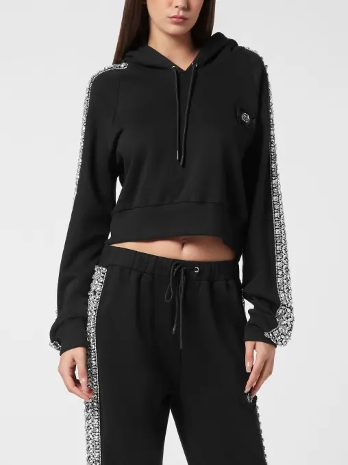 Худи хлопковое PHILIPP PLEIN