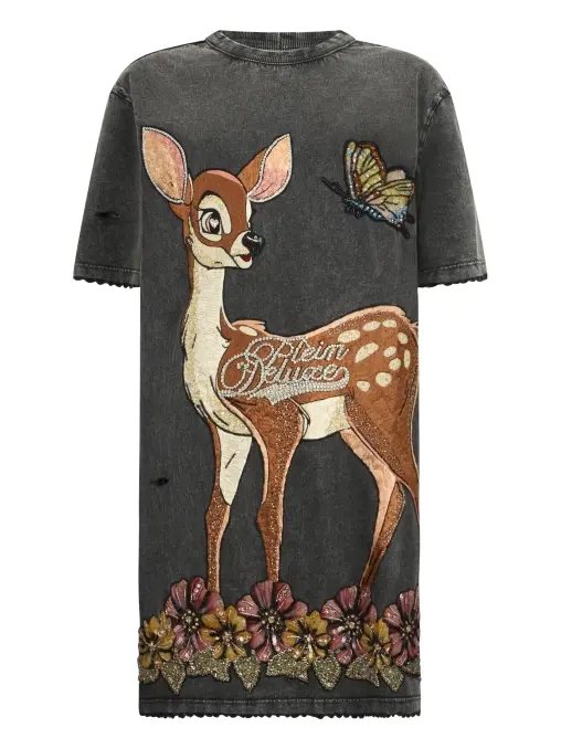 Платье хлопковое PHILIPP PLEIN