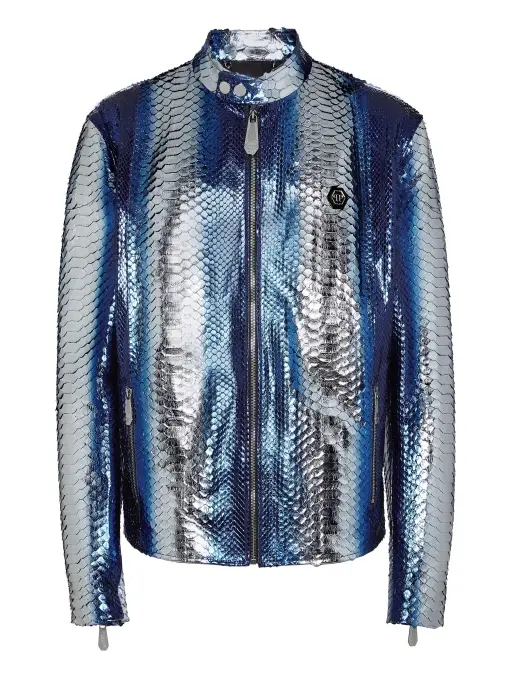 Куртка из кожи питона PHILIPP PLEIN