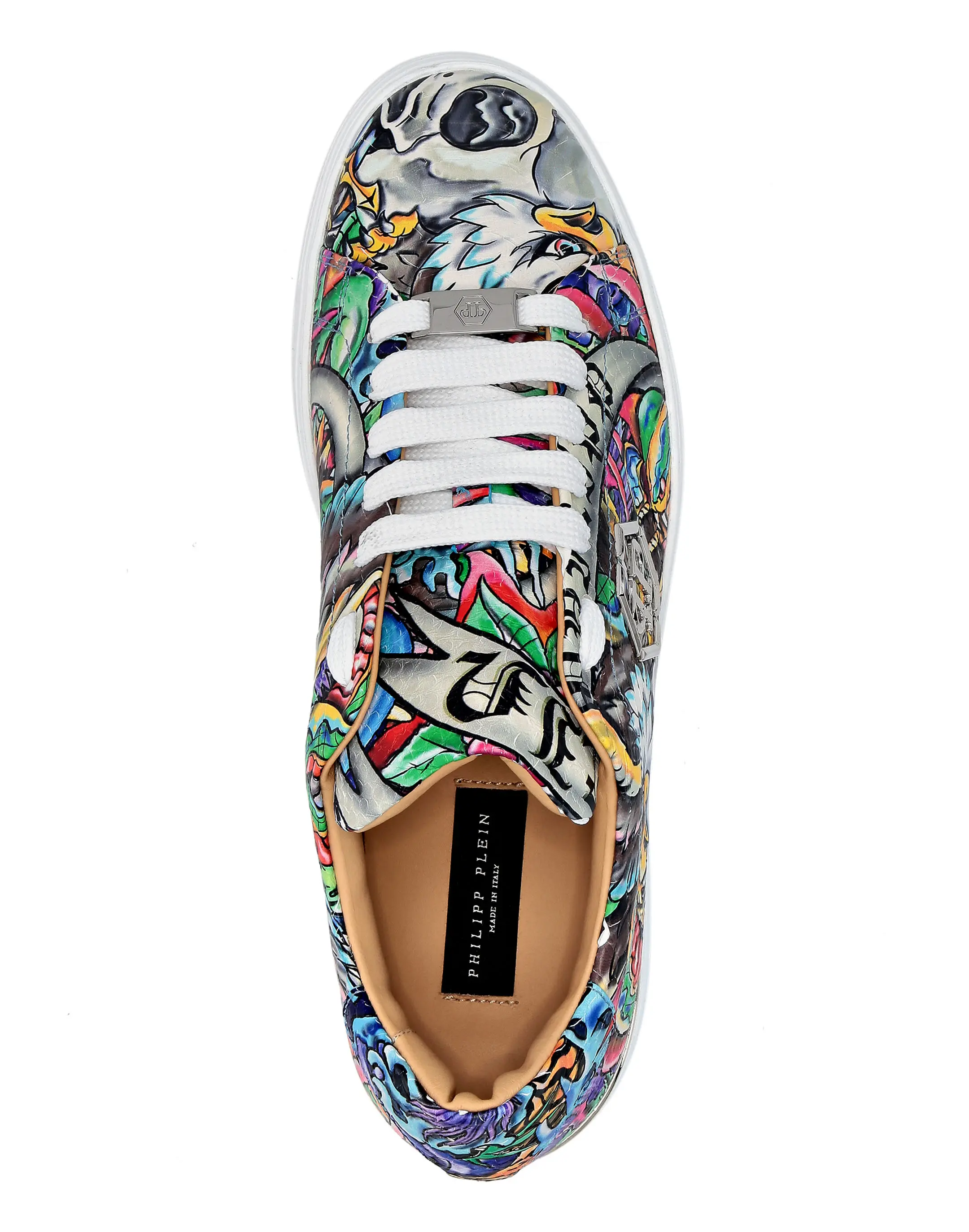 Кеды из кожи питона