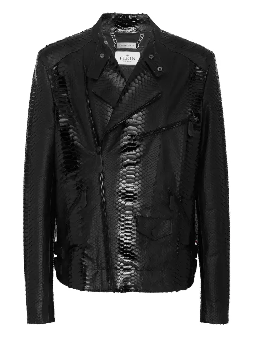 Куртка из кожи питона PHILIPP PLEIN