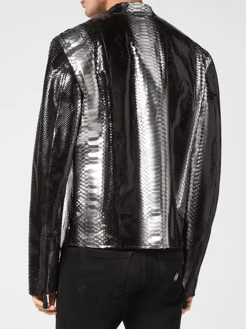 Куртка из кожи питона PHILIPP PLEIN