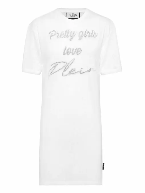 Платье хлопковое PHILIPP PLEIN