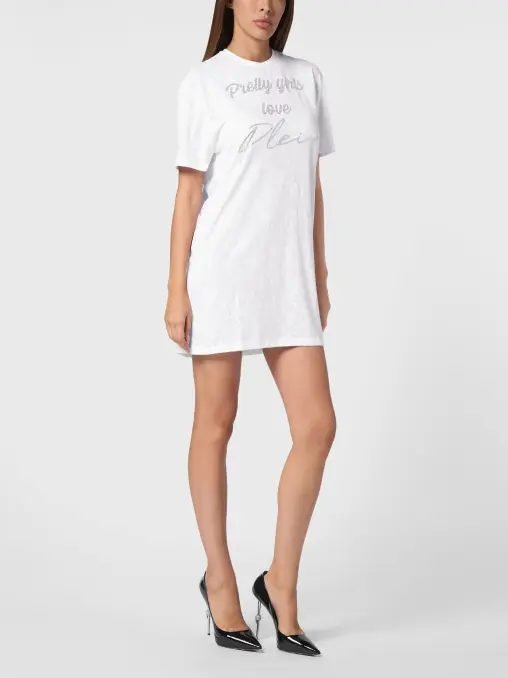 Платье хлопковое PHILIPP PLEIN