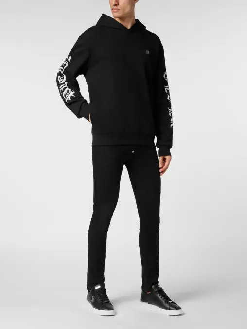 Худи хлопковое PHILIPP PLEIN