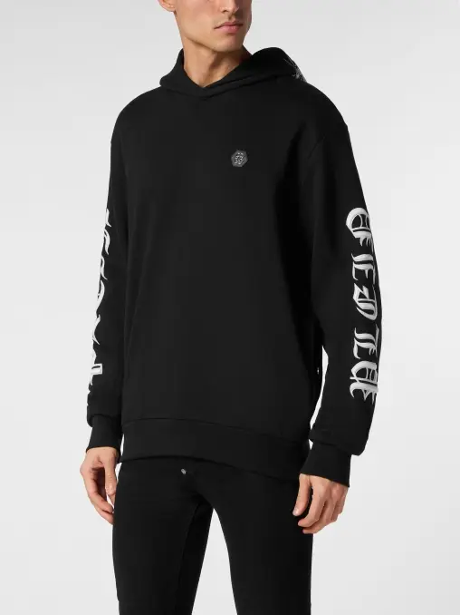 Худи хлопковое PHILIPP PLEIN