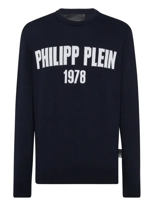 Джемпер из хлопка и шерсти PHILIPP PLEIN