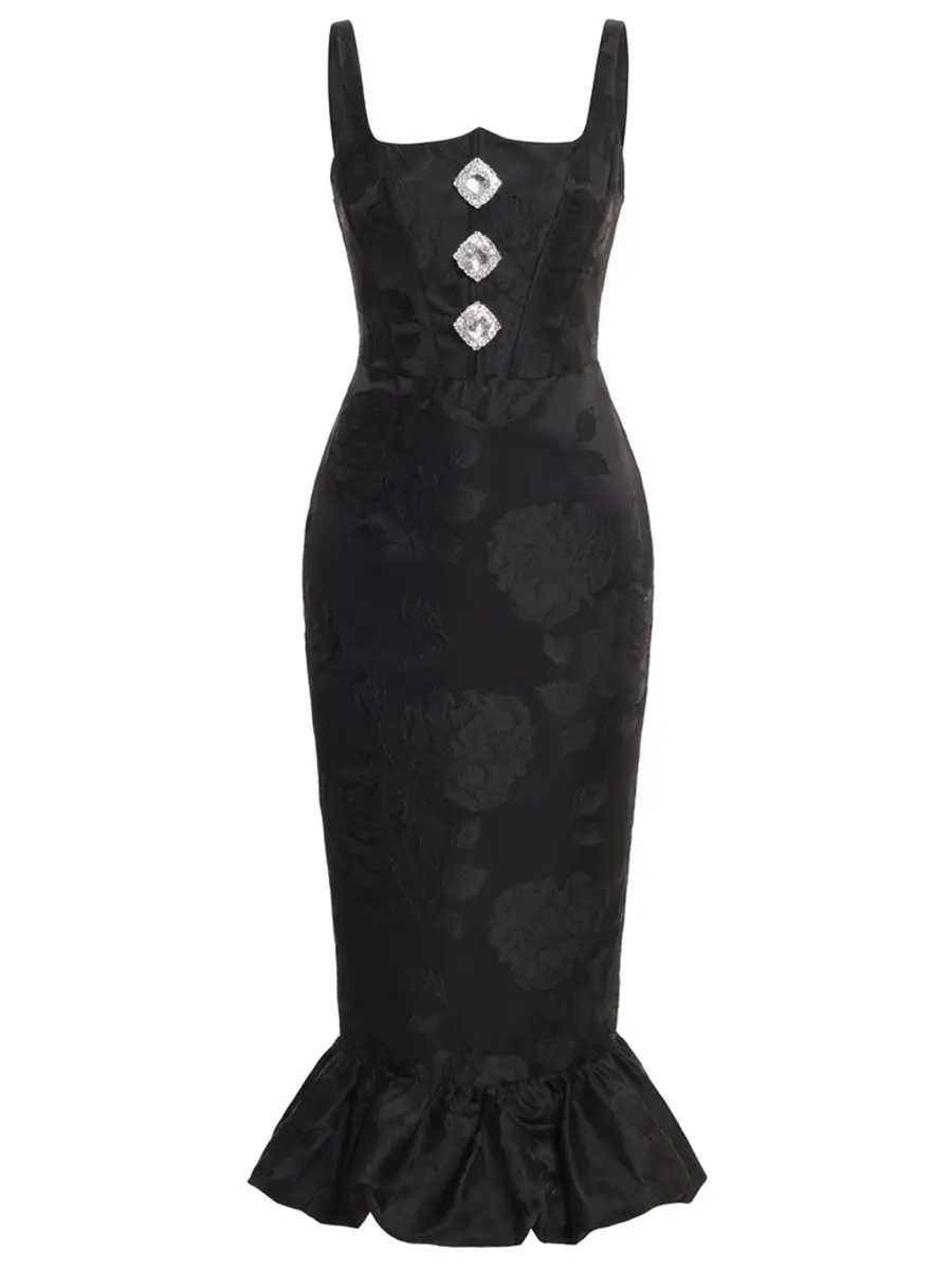 Платье жаккардовое