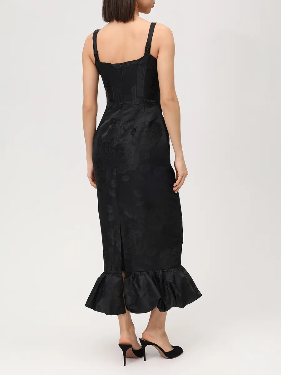 Платье жаккардовое