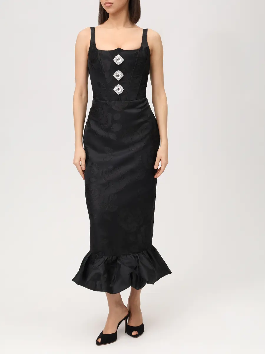 Платье жаккардовое