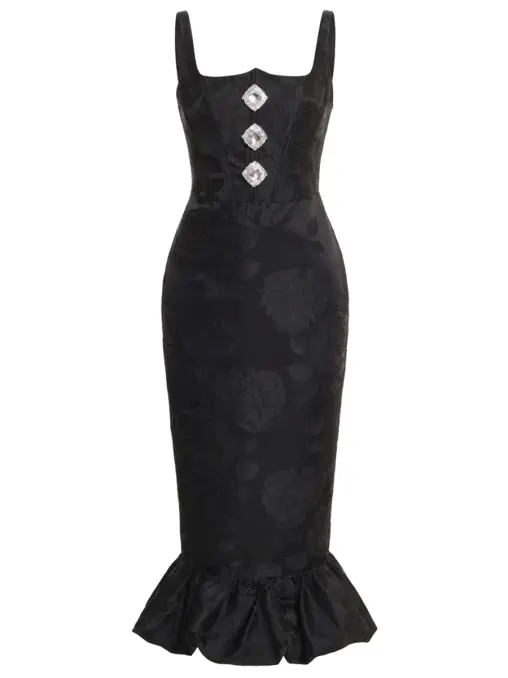 Платье жаккардовое ALINE