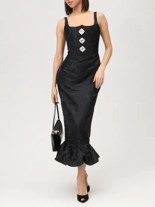 Платье жаккардовое ALINE