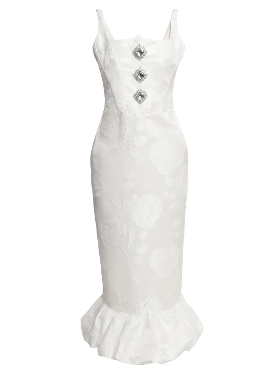 Платье жаккардовое